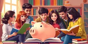 Ahorro inteligente para estudiantes sin ingresos fijos