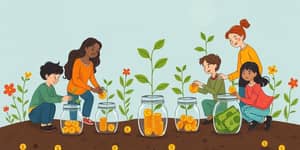 La educación financiera comienza con pequeños hábitos