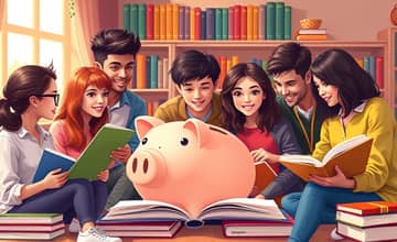 Ahorro inteligente para estudiantes sin ingresos fijos