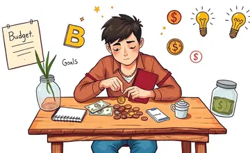 El arte de ahorrar con poco dinero