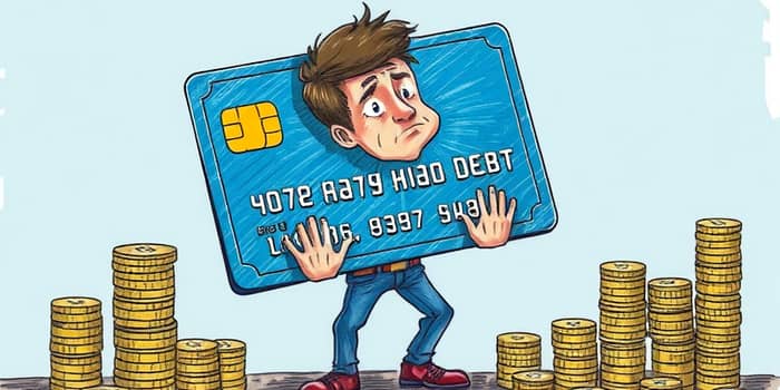 Cuidado con el pago mínimo en tarjetas de crédito