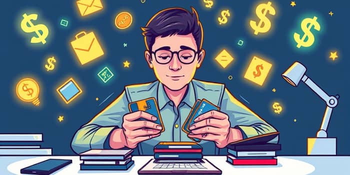 Cómo manejar múltiples tarjetas sin caer en el caos